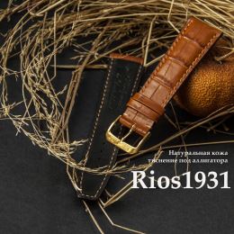 Ремешок Rios1931 Indiana светло-коричневый